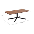 Zuo - Mazzy Table basse - Brun-Garantie limitée de 3 ans