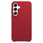 Nimbus9 - Coque Cirrus 3 compatible MagSafe pour Samsung Galaxy S25+ - Rouge carmin-Protection à double couche