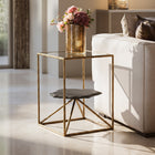 Zuo - Ranol Table d’appoint - Laiton-Capacité de poids maximale: 20