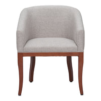 Zuo - Serasa Chaise de salle à manger - Gris-Tissu confortable et durable