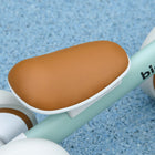 Qaba - Vélo d'équilibre pour bébé avec siège réglable - vert-Pneus silencieux, adaptés à une utilisation intérieure et extérieure 