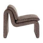 Modway - Lume Boucle Tapis Chaise d’accent sans accoudoir - Antique-Arrivée entièrement assemblée