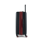 Reebok - Valise à roulettes pivotantes à coque rigide 26 po Hoop - Noir-Système d’extension à fermeture éclair offrant 20 % d’espace de rangement supplémentaire