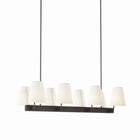 Modway - Enthrall 8-Lumière Lustre - Laiton blanc-ETL répertorié pour les emplacements humides