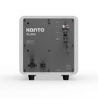 Kanto - Subwoofer de 6 po amplifié et scellé, 200 W - Blanc mat-Entrée ligne RCA G/D
