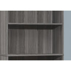 Monarch Specialties - 7469 72 po H Etagere - Gris Avec 5 Tablettes-71.25"H x 24.75"W x 11.75"D