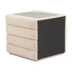 Zuo - Soffice Table de chevet - Beige-7