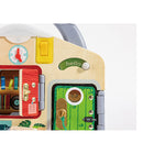 Hape - Playboard Lock & Learn-Développement de la motricité fine : Le plateau de jeu favorise le développement de la motricité fine car les serrures nécessitent des mouvements précis des doigts pour être déverrouillées, ce qui favorise la dextérité des jeunes mains