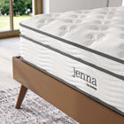 Modway - Jenna 10 po Ressorts et mousse Matelas King-Bobines enveloppées individuellement de 8,5 po