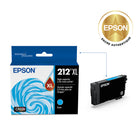 Epson - T212 Cartouche d'encre - Grande capacité - Cyan-Photos brillantes autant sur papier ordinaire que sur papier glacé