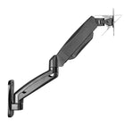 IntekView - Bras de moniteur à ecran unique à montage mural-Plaque VESA coulissante : pour une fixation et un detachement rapides