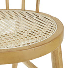 Modway - Lykke Broche courbée Chaises de salle à manger Ensemble de 2 - Naturel-10