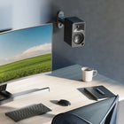 Kanto - Supports muraux universels pour enceintes satellites - Noir-10