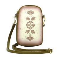 Oscardo - Pat Bruderer Bee-lieve Sac pour téléphone-Designs authentiques d’art autochtone - Met en valeur des créations artistiques autochtones réalisées par des artistes des Premières Nations, Inuits et Métis de partout au Canada, célébrant la culture, la créativité et la narration