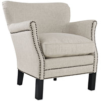 Modway - Key Tissu rembourré Fauteuil - Sable-Rembourrage fin en polyester