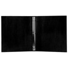 JAM Paper - Classeur Kraft noir 1 pouce - classeur à 3 anneaux-Les larges panneaux avant et arrière recouvrent entièrement les intercalaires et protège-pages standard. Nos classeurs à 3 anneaux métalliques sont dotés de deux boutons pour une ouverture et une fermeture faciles, ainsi que d'une pochette pratique sur le rabat intérieur.