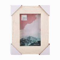 Kiera Grace - Cadre Dahlberg – 4 po x 6 po – Blanc-Conçu pour afficher des photos de 4 po x 6 po avec style et clarté