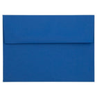 JAM Paper - Enveloppes d'invitation A7 - 5,25 x 7,25 - bleu présidentiel - Paquet de 50-Caractéristiques de l'enveloppe : Fermeture en gomme à rabat droit, finition en papier lisse de haute qualité