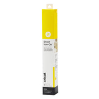 Cricut - Smart Iron-On, 3 pi, Jaune-1 rouleau de 13 po x 3 pi (33 cm x 0,9 m)