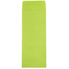 JAM Paper Enveloppes de couleur vive à ouverture au sommet, ferm. gommée, 4 3/4 x 11 po, vert lime, paq./100-Taille : No12 (4 3/4 x 11 po)