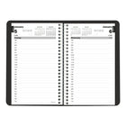 Brownline - 2027 Agenda quotidien avec reliure spirale – 8 po x 5 po – noir-Reliure spirale avec couverture souple en poly