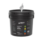 Gritt Commercial - Lingettes nettoyantes multi-usages pour surfaces avec seau - Parfum frais - 20,3 x 15,2 cm - 800 lingettes par rouleau - Paquet de 4-Dimensions du rouleau : 7,8 po de hauteur x 7 po de diamètre