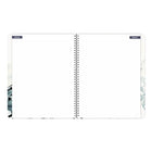 Blueline - 2027 agenda mensuel 14 mois avec reliure à double spirale – 11 po x 8 1/2 po – floral dramatique-Bilingue