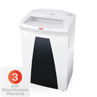 HSM - Déchiqueteur de bureau Securio B32CL5 à coupe micro, 7 feuilles-Déchiquette jusqu'à 7 feuilles; capacité de 21,7 gallons