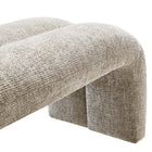 Modway - Dax Chenille de 50,5" Rembourré Banc d’accent - Kaki-8