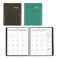 Brownline - 2027 agenda mensuel EcoLogix 14 mois avec reliure à double spirale – 8 7/8 po x 7 1/8 po – couleurs assorties-Agenda de 14 mois, de décembre 2026
à janvier 2028