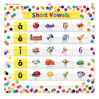 Teacher Created Resources - Tableau à 7 pochettes Confetti, 28 po x 28 po-Mesure 28 po x 28 po