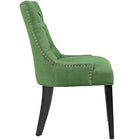 Modway - Regent Touffe Tissu Chaise à manger - Kelly Green-Rembourrage en mousse dense