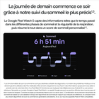 Google - Pixel Watch 5 - 45 mm - Wi-Fi - noir volcanique-Vérifiez facilement les variations de votre SpO2, de votre fréquence respiratoire, de votre fréquence cardiaque au repos et plus encore