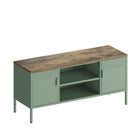 Manhattan Comfort - Meuble TV moderne Landen 47,3 po - Vert-Garantie limitée du fabricant de 30 jours