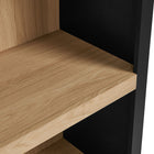 Modway - Caleb 4e Étagère Arqué Vitrine - Noir-7