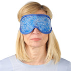 BIOS Living - Masque pour les yeux avec billes de gel-Utilisez le côté en tissu pour un confort accru et une température réeuite 