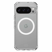 ITSKINS - Étui Hybrid_R avec MagSafe pour Pixel 10 Pro XL – Transparent-Aimants intégrés deux fois plus puissants