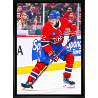 Patrik Laine Montreal Canadiens - Toile encadree - 22" x 31"-Impression sur toile de qualité supérieure avec bordures enveloppées