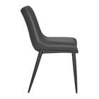 Zuo - Magnus Chaise de salle à manger - Noir - Ensemble de 2-Garantie limitée de 3 ans