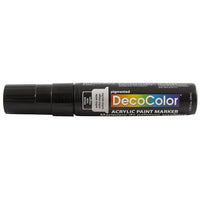 JAM Paper - Marqueur à peinture acrylique - Pointe géante - Noir (526415BA)-L’encre est de la peinture acrylique à base d’eau qui s’étend en douceur. Ces marqueurs à peinture polyvalents peuvent être utilisés pour égayer toute surface ou tout projet!