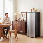 HOMCOM - congélateur vertical compact pour la maison - 7,0 pi3 - argent-Le contrôle précis de la température s'adapte aux différents besoins de stockage