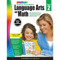 Livre numérique : Spectrum - Spectrum Language Arts and Math, 734045-EB, 2e année-Vous recevrez deux courriels : le premier confirmant la totalité de votre commande et le second comportant un lien de téléchargement. Vous pourrez utiliser le lien de téléchargement immédiatement ou plus tard, comme vous le voulez.