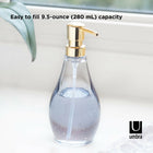 Umbra DROPLET - Pompe à savon acrylique bleu, 280ml-Pompe à savon