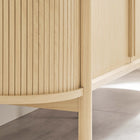 Modway - Cadence 63" courbé Buffet - Chêne-Nivellement des pieds non marquants