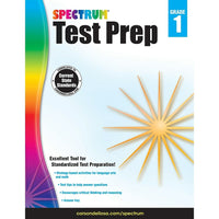 Livre numérique : Spectrum - Spectrum Test Prep, 704687-EB, 1re année-Vous recevrez deux courriels : le premier confirmant la totalité de votre commande et le second comportant un lien de téléchargement. Vous pourrez utiliser le lien de téléchargement immédiatement ou plus tard, comme vous le voulez.