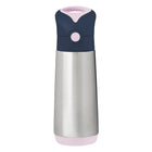 b.box - Bouteille Isotherme - 500ml - Rose Indigo-Isolation triple couche garde les boissons froides jusqu’à 8h ou chaudes jusqu’à 6h