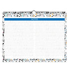 Staples - Calendrier mural mensuel chats 2026-2027 - 8 1/2 po H x 11 po l - bilingue-Page de 11 po x 8 1/2 po lignée pour les notes avec les mois passé, présent et 3 mois à venir en référence