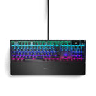 SteelSeries - Clavier filaire Apex 5 Ca - Noir-Châssis en alliage d’aluminium de qualité aéronautique - Conçu pour une durabilité et une solidité à toute épreuve