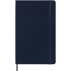 Moleskine - Agenda semainier  Classic 18 mois 2026-2027 - couverture rigide - 12 -7 x 21 cm - bleu saphir - Anglais-Agenda semainier daté de juillet 2026 à décembre 2027
