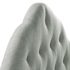 Modway - Sovereign Tissu rembourré Tête de lit Queen, Gris-7